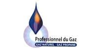 Logo professionnel du gaz